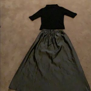 Girls size 12 Perry Ellis matching outfit